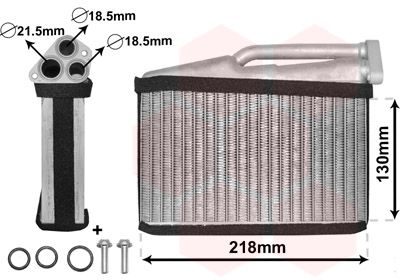 VAN WEZEL Siltummainis, Salona apsilde 06006541